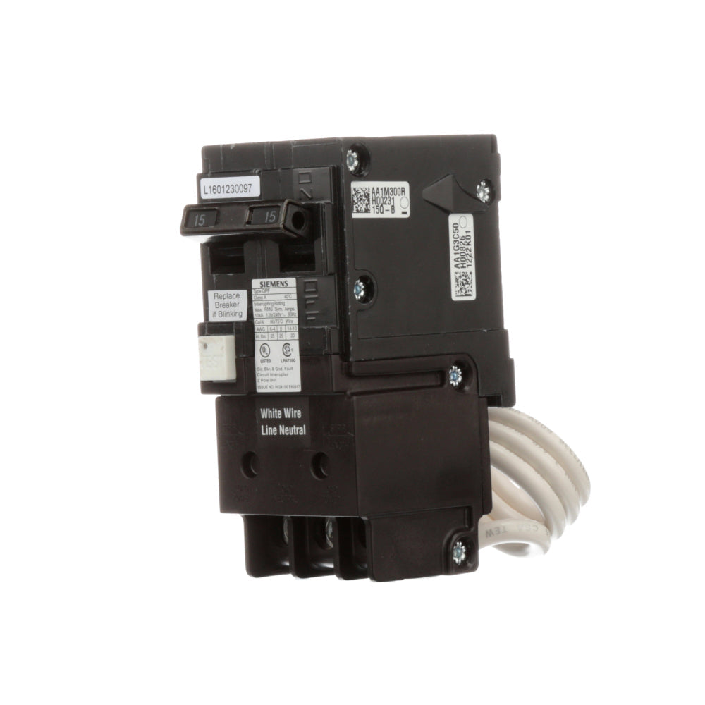 QF215A - SIemens Plug-In 15 Amp 2 Pole Circuit Breaker - Essential Electric Supply