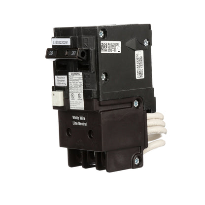 QF220A - SIemens Plug-In 20 Amp 2 Pole Circuit Breaker - Essential Electric Supply
