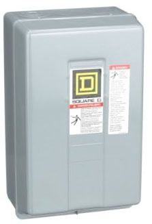 Square D 8903LG80V02 Contactor | 8P 3P 600V 30A 110V Class 8903