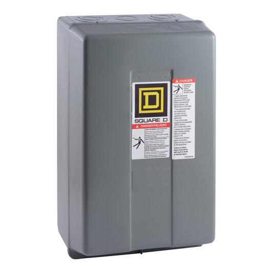 Square D 8903LG80V04 Contactor | 600V 3P 30A 8P Class 8903