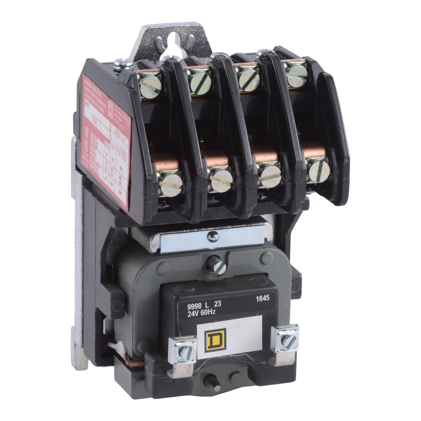 8903LO40V06 Square D Class 8903 Contactor 4 pole  6V 3A 440V coil - Essential Electric Supply
