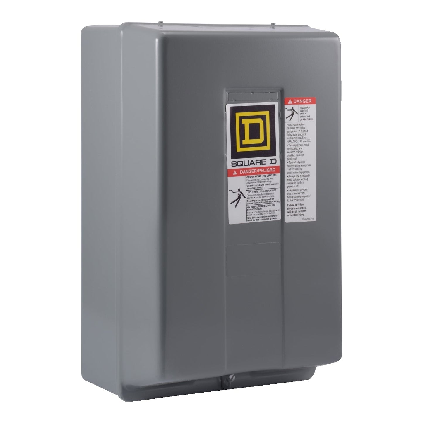 Square D 8903LXG30V03 Contactor | 600V 30A 3P 220V Coil Class 8903