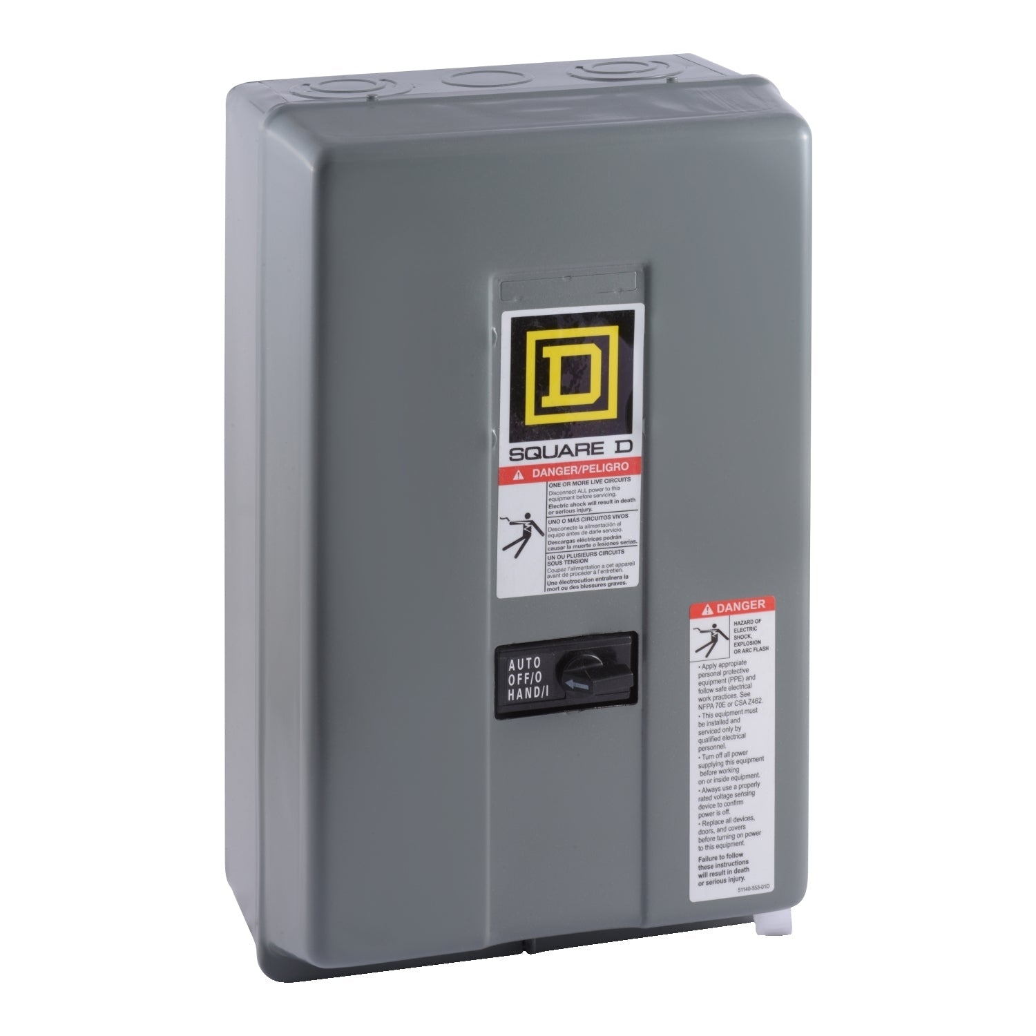 8903LXG80V02CR6 Square D Class 8903 Contactor 8 pole 3 phase 600V 30A 110V coil - Essential Electric Supply