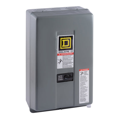 Square D 8903LXG80V02CR6 Contactor | 8 Pole 3 Phase 600V 30A 110V Coil Class 8903