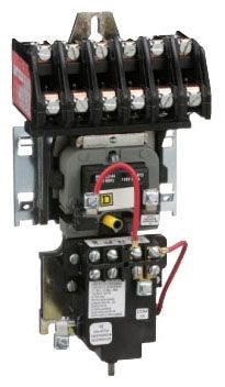 Square D 8903LXO60V02 Contactor | 600V 3P 30A 6Pole 110VCoil Class 8903
