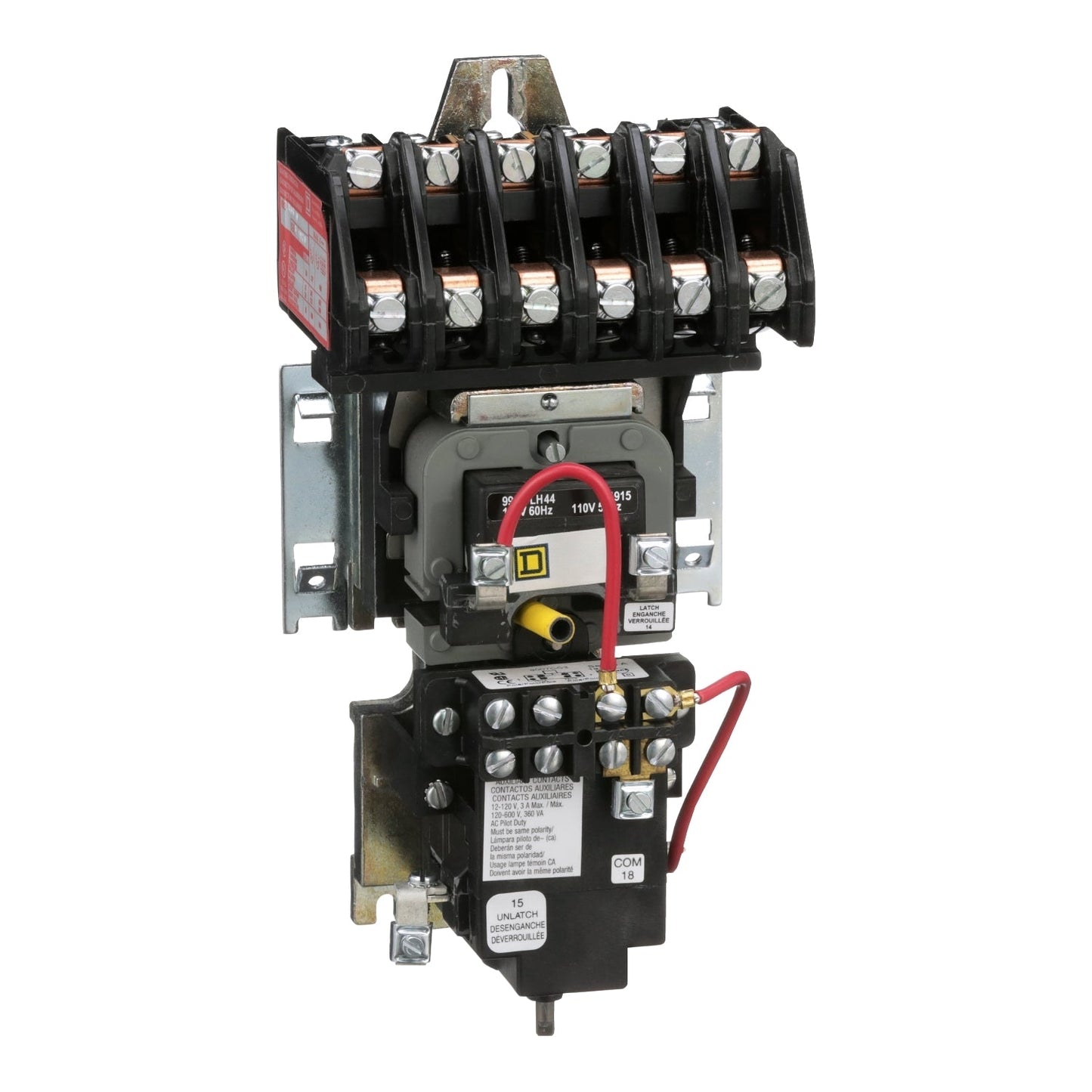 8903LXO60V04 Square D Class 8903 Contactor 6 pole 3 phase 600V 30A - Essential Electric Supply