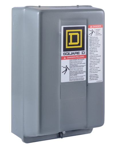 8903SMG2V04 Square D Class 8903 Contactor 3 pole 3 phase  30A - Essential Electric Supply