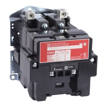 8903SQO3V04 Square D Class 8903 Contactor 4 pole 3 phase  100A - Essential Electric Supply