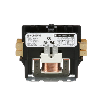 Square D 8910DP12V02 Motor Control | Class 8910 DP 600V 20A
