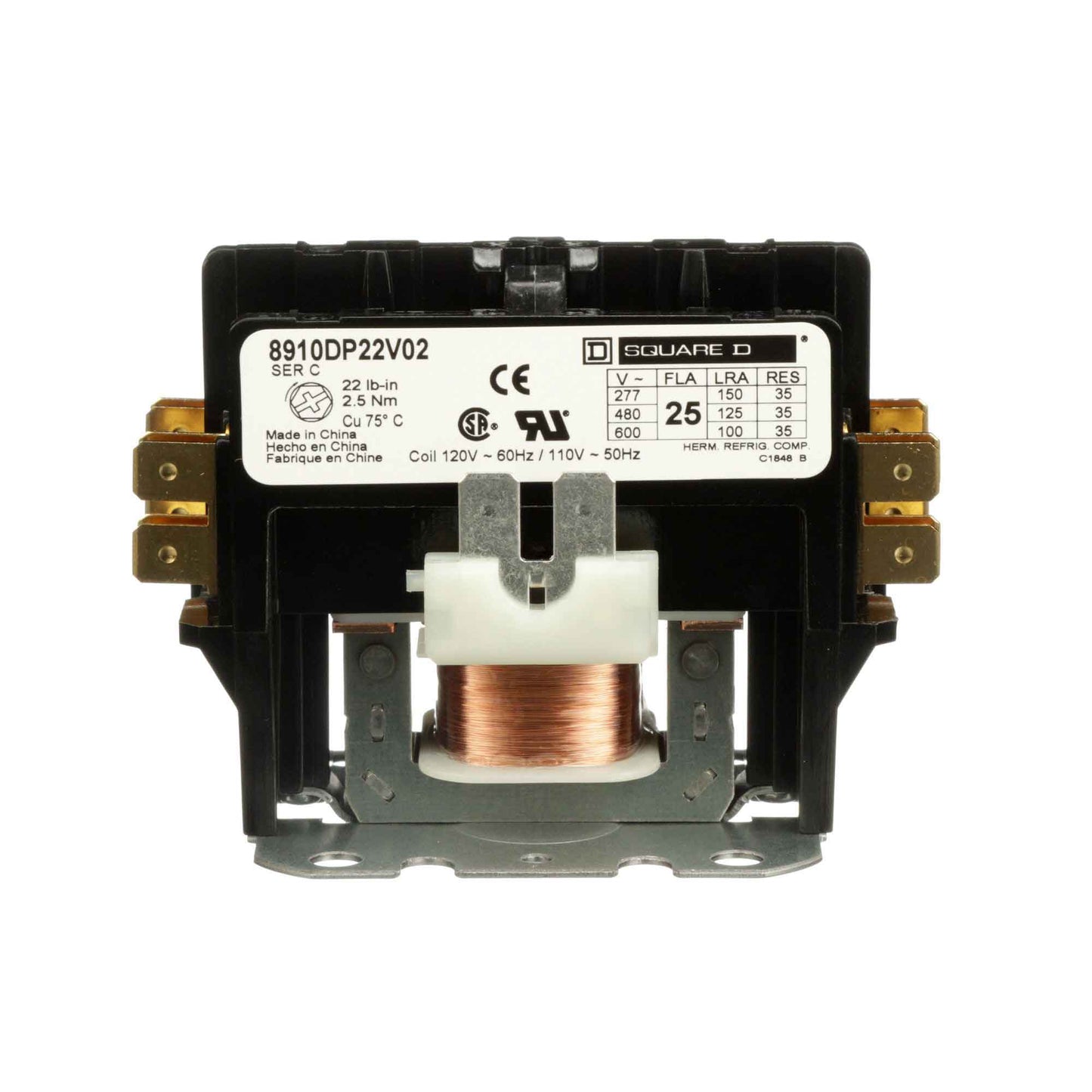 Square D 8910DP22V02 Motor Control | 600V 25A