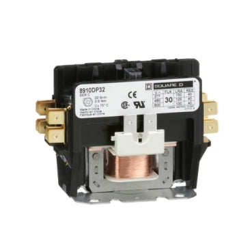 8910DP32V06 Square D Class 8910 Contactor 600V 30A 480V Coil - Essential Electric Supply