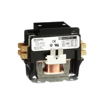 Square D 8910DP42V04 Contactor | 600V 40A 2P Class 8910