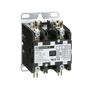 8910DPA12V09 Square D Class 8910 Contactor 600V 20A 240V Coil - Essential Electric Supply