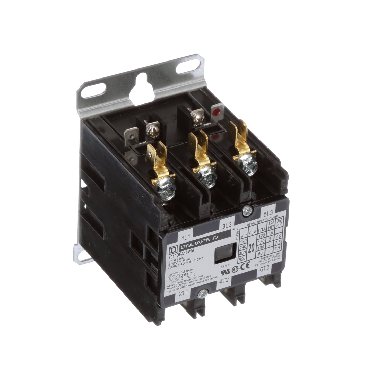 Square D 8910DPA13V14 Motor Control | Class 8910 DPA 600V 20A