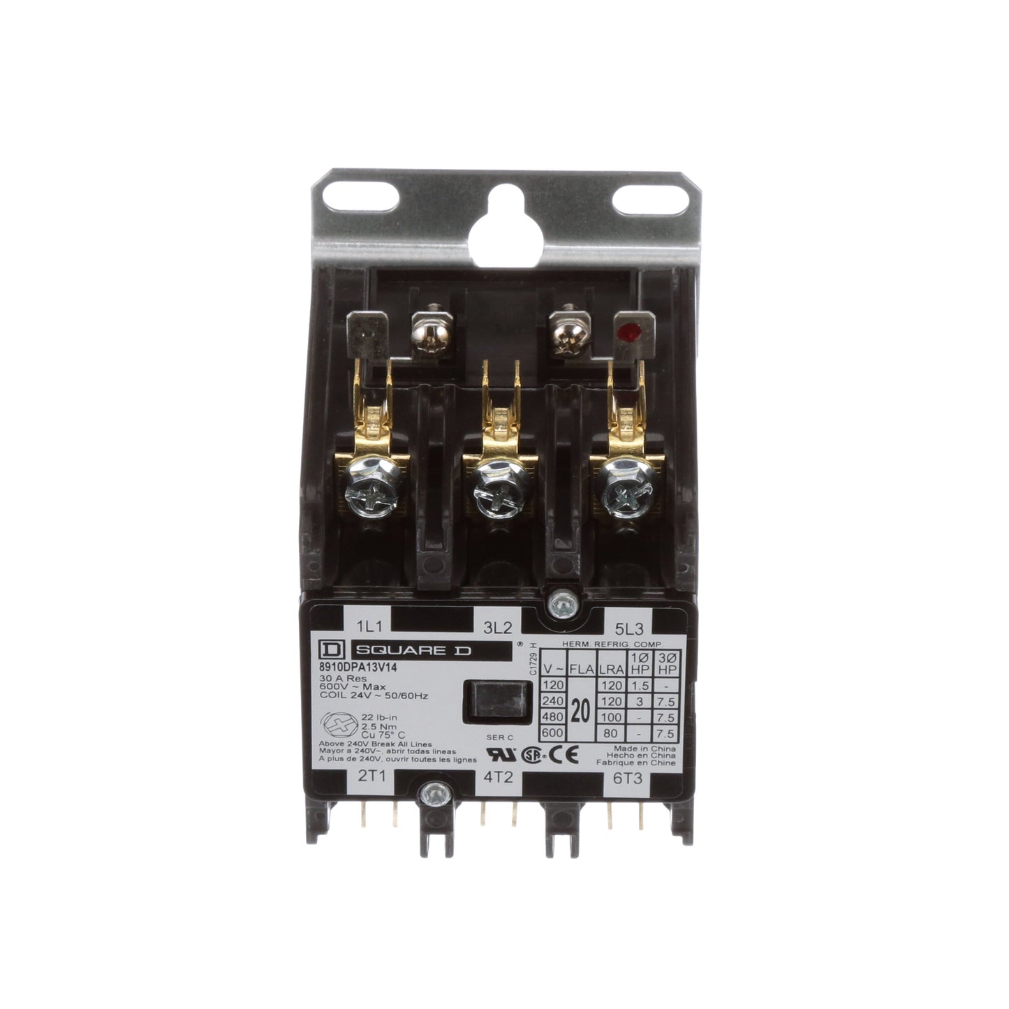 Square D 8910DPA13V14 Motor Control | Class 8910 DPA 600V 20A