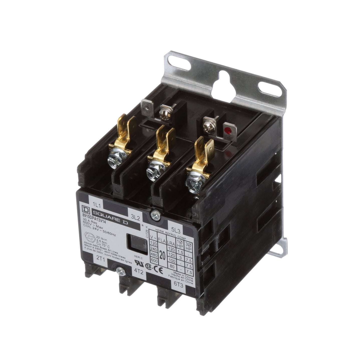 Square D 8910DPA13V14 Motor Control | Class 8910 DPA 600V 20A