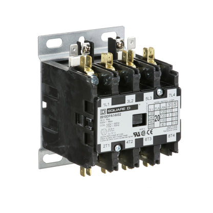 Square D 8910DPA14V02 Motor Control | Class 8910 DPA 600V 20A