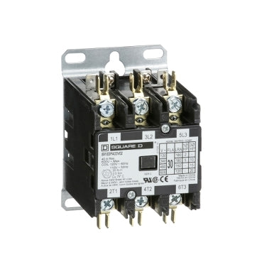 8910DPA23V06 Square D Class 8910 Contactor 600V 25A 480V Coil - Essential Electric Supply
