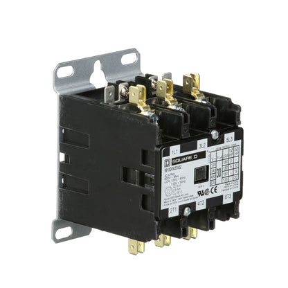 Square D 8910DPA33V02 Contactor 3P 30A 600V 110V Coil Class 8910
