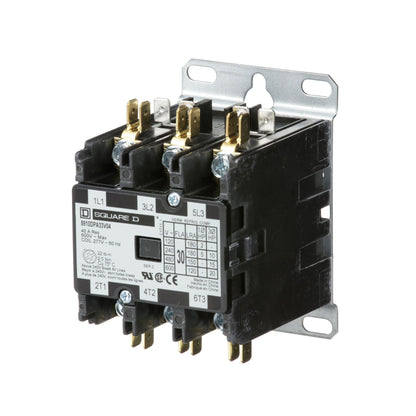 Square D 8910DPA33V04 Contactor | 3P 3Pole 600V 30A 277V Coil Class 8910