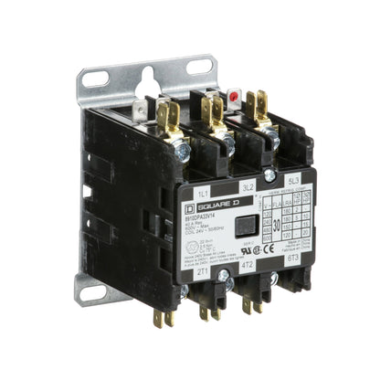 Square D 8910DPA33V14 Contactor | 3P 3Pole 600V 30A 24V Coil Class 8910
