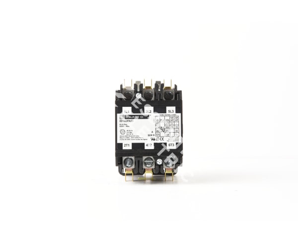 Square D 8910DPA53V14 Contactor | 3P 600V 50A 24V Coil Class 8910