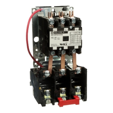 8911DPSO33V02 Square D Class 8911 Motor Starter  3 phase 6V 3A 110V coil - Essential Electric Supply