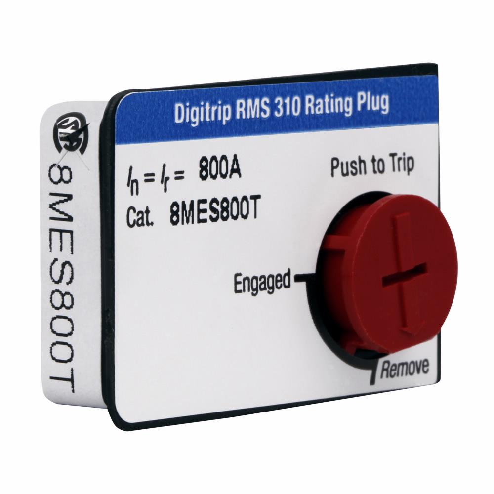 Eaton 8MES800T Rating Plug | 800A Fixed Digitrip RMS 310 Series C