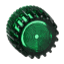 Square D 9001G7 Push button switch | Illuminated Green Cap Harmony