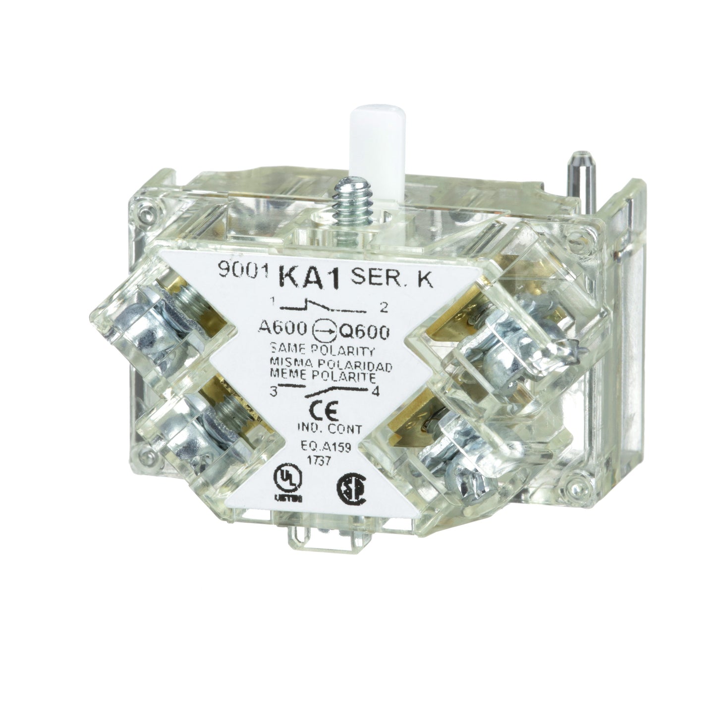 Square D 9001KA1 Motor Control Contacts Class 9001