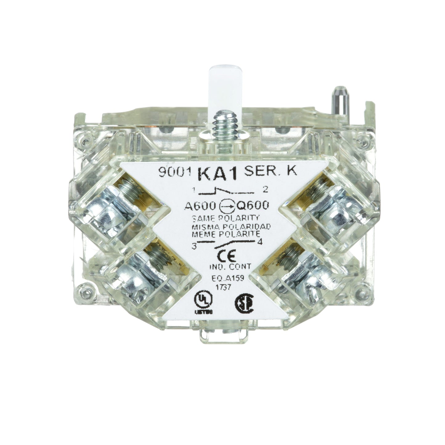 Square D 9001KA1 Motor Control Contacts Class 9001