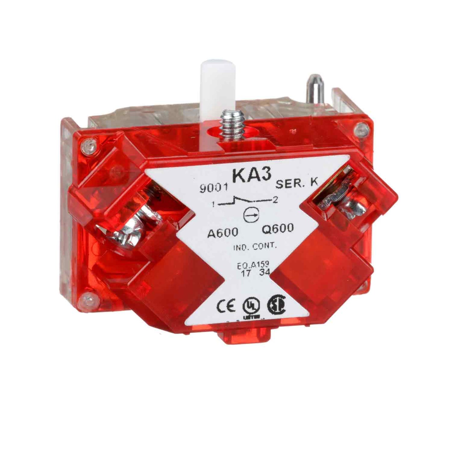 Square D 9001KA3 Motor Control Part And Accessory Contacts Class 9001