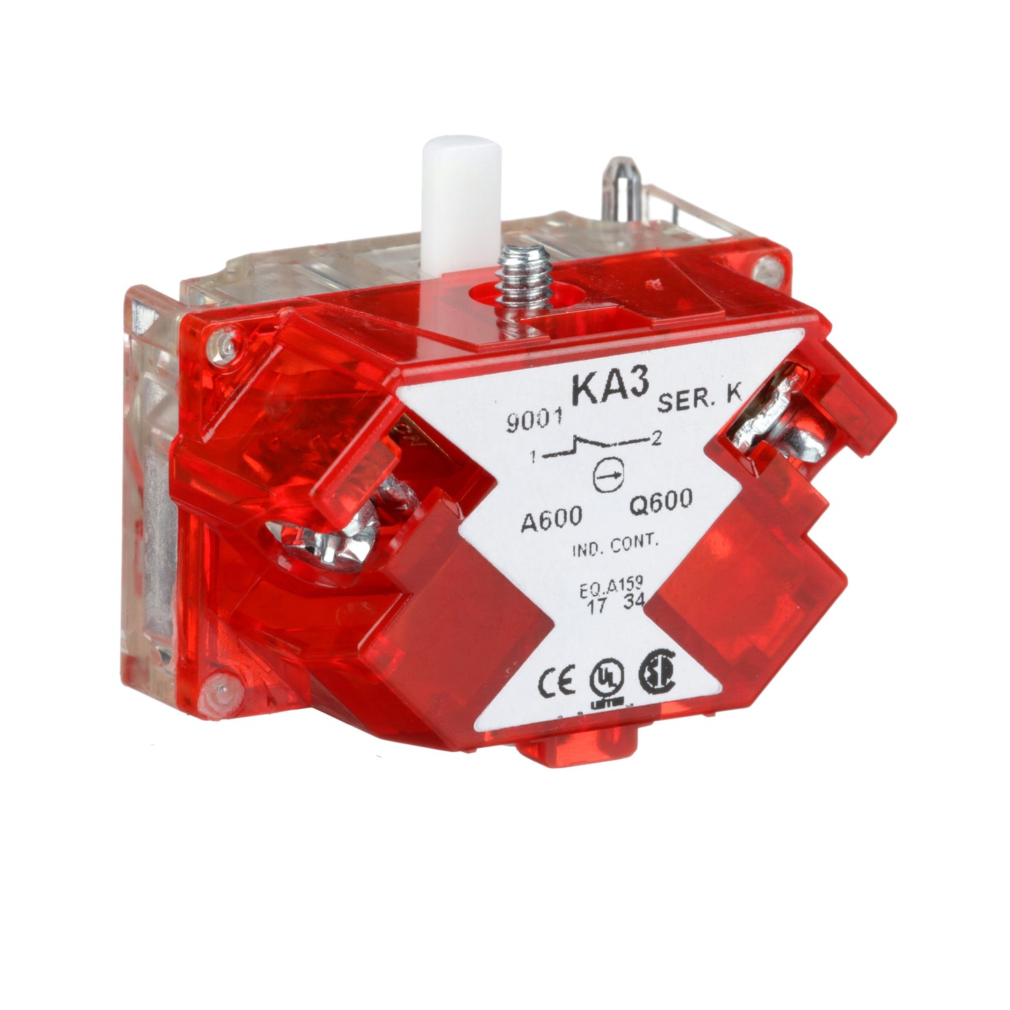 Square D 9001KA3 Motor Control Part And Accessory Contacts Class 9001