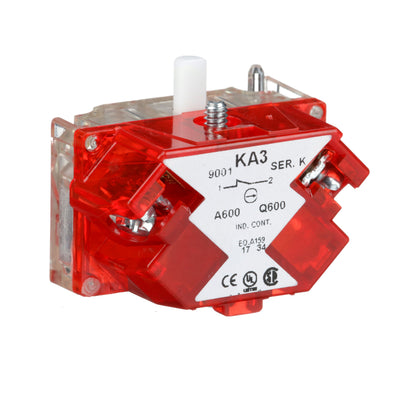 Square D 9001KA3 Motor Control Part And Accessory Contacts Class 9001