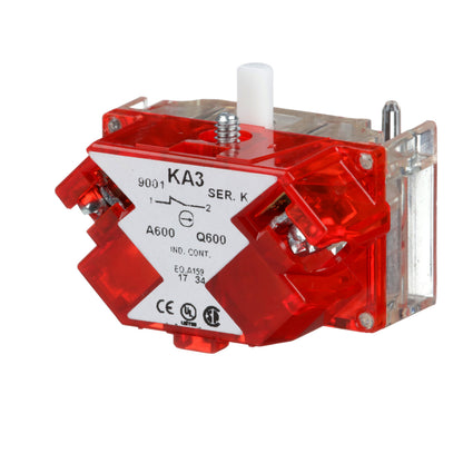 Square D 9001KA3 Motor Control Part And Accessory Contacts Class 9001
