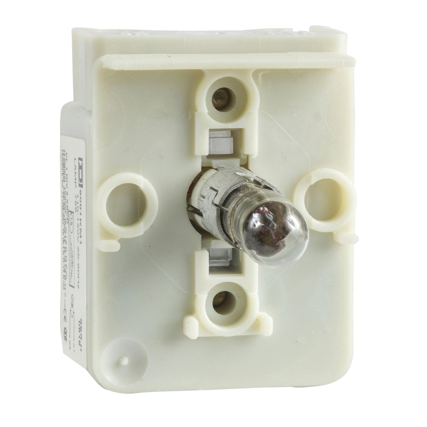 Square D 9001KM2 Red Illuminated Push-to-Test Switch 110-120V Harmony 9001K