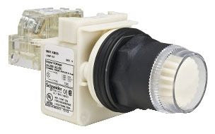 Square D 9001SK1L35W Automation Switch | 30mm Plastic Pushbutton 9001SK/KX Series