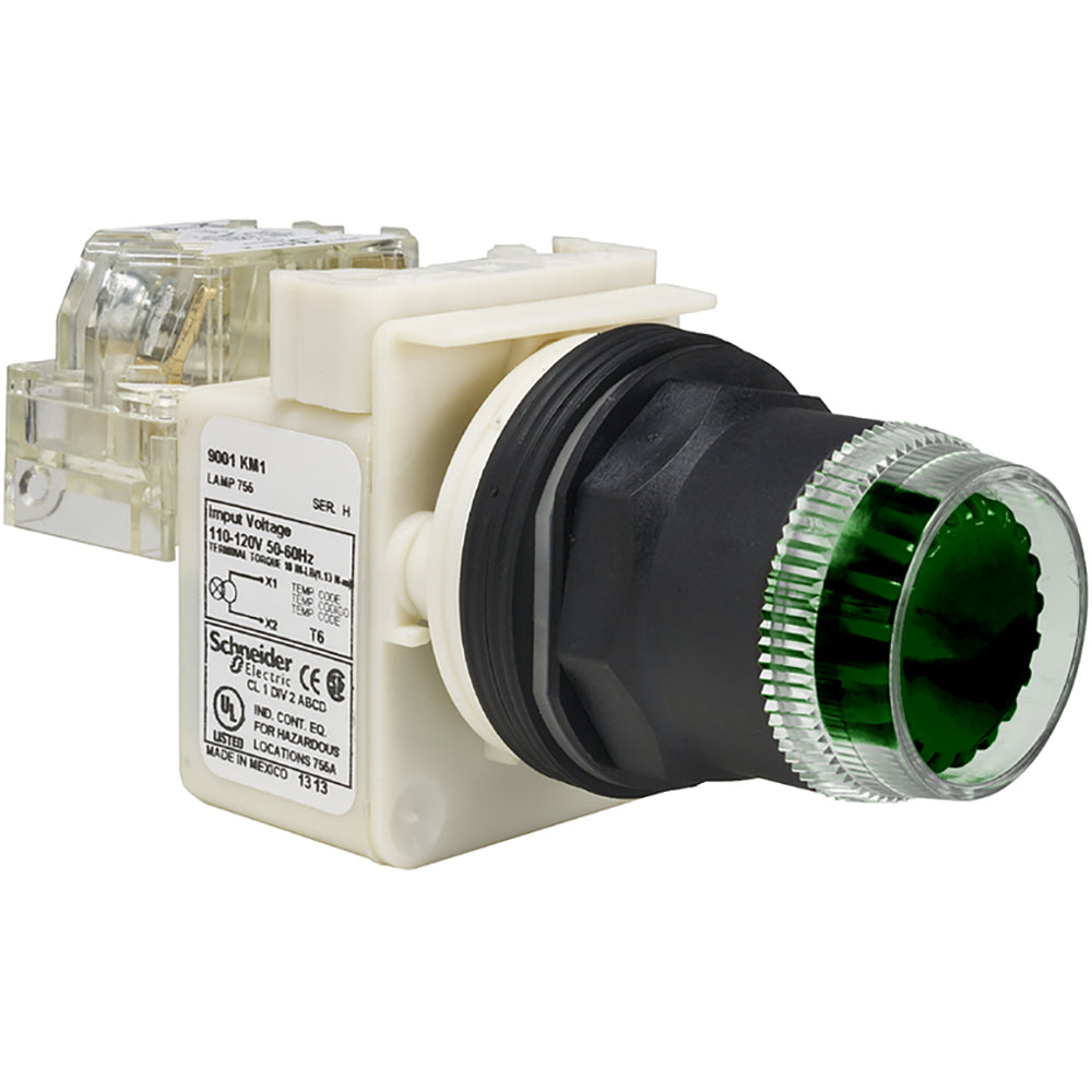 Square D 9001SK2L1G Automation | 30mm Plastic Pushbutton 9001SK Series