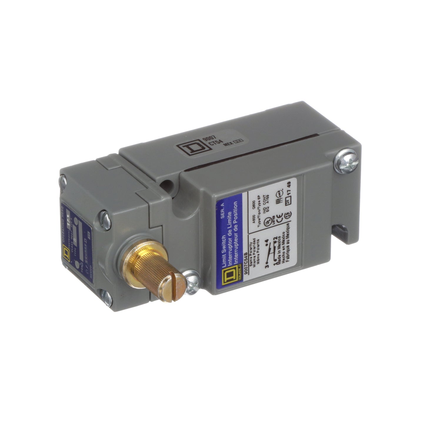 Telemecanique 9007C54B Automation Switch | 600V 10A 9007C