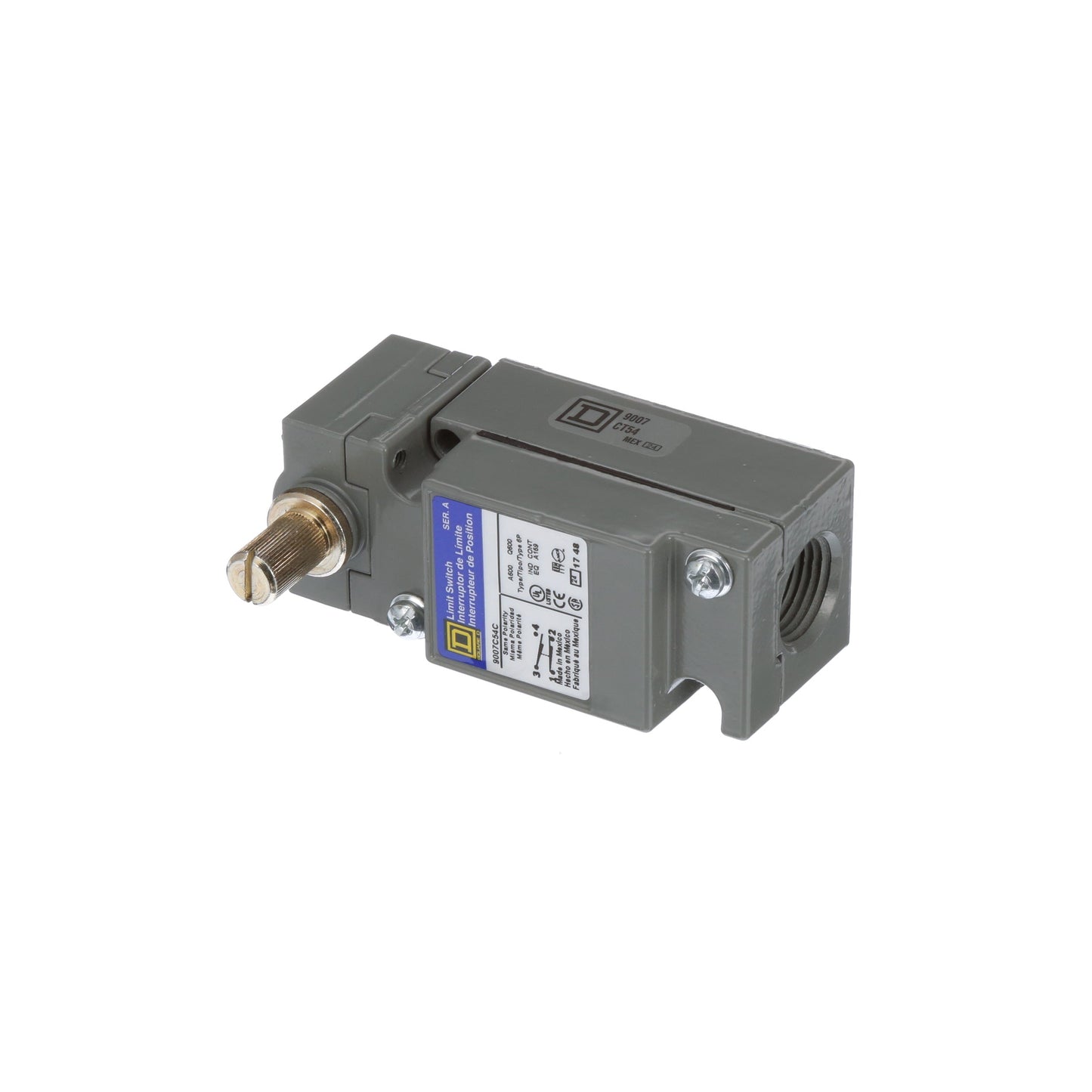 Telemecanique 9007C54C Limit Switch SPDT-DB 1.2A 600V 9007 Series