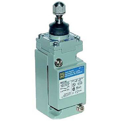 Telemecanique 9007C54ED Limit Switch SPDT 10A 600V Plunger 9007C
