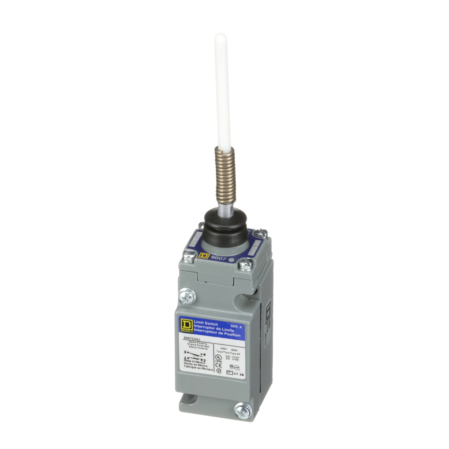 Telemecanique 9007C54J Limit Switch | 600V 4000A 3Pole 9007