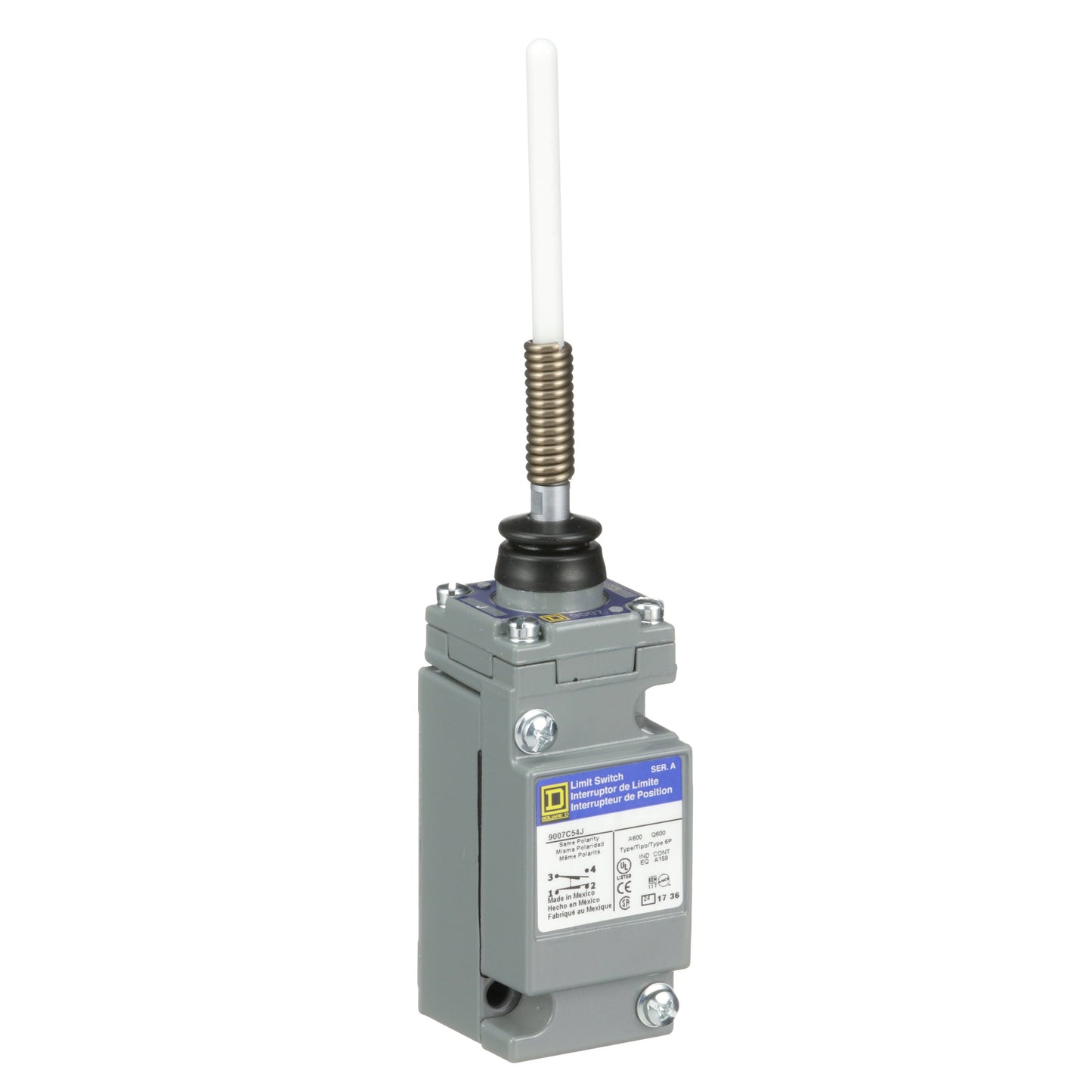 Telemecanique 9007C54J Limit Switch | 600V 4000A 3Pole 9007