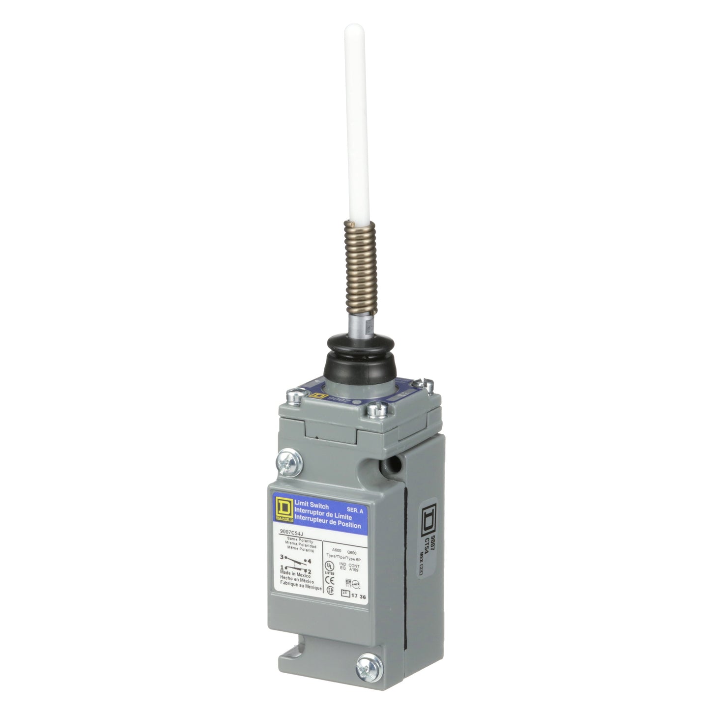 Telemecanique 9007C54J Limit Switch | 600V 4000A 3Pole 9007