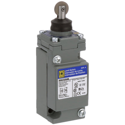 Telemecanique 9007C62D Limit Switch 2-Pole 10A 600V 9007C