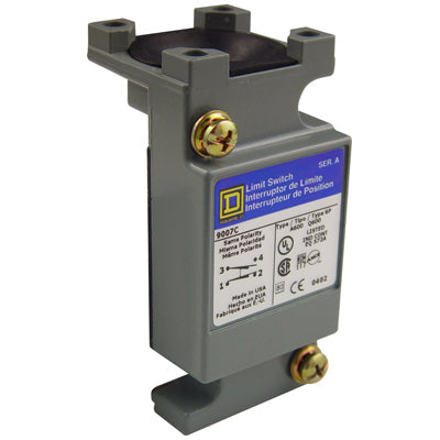 Telemecanique 9007CO68 Limit Switch Plug-In Unit 600V 10A 2-Pole 9007 Series
