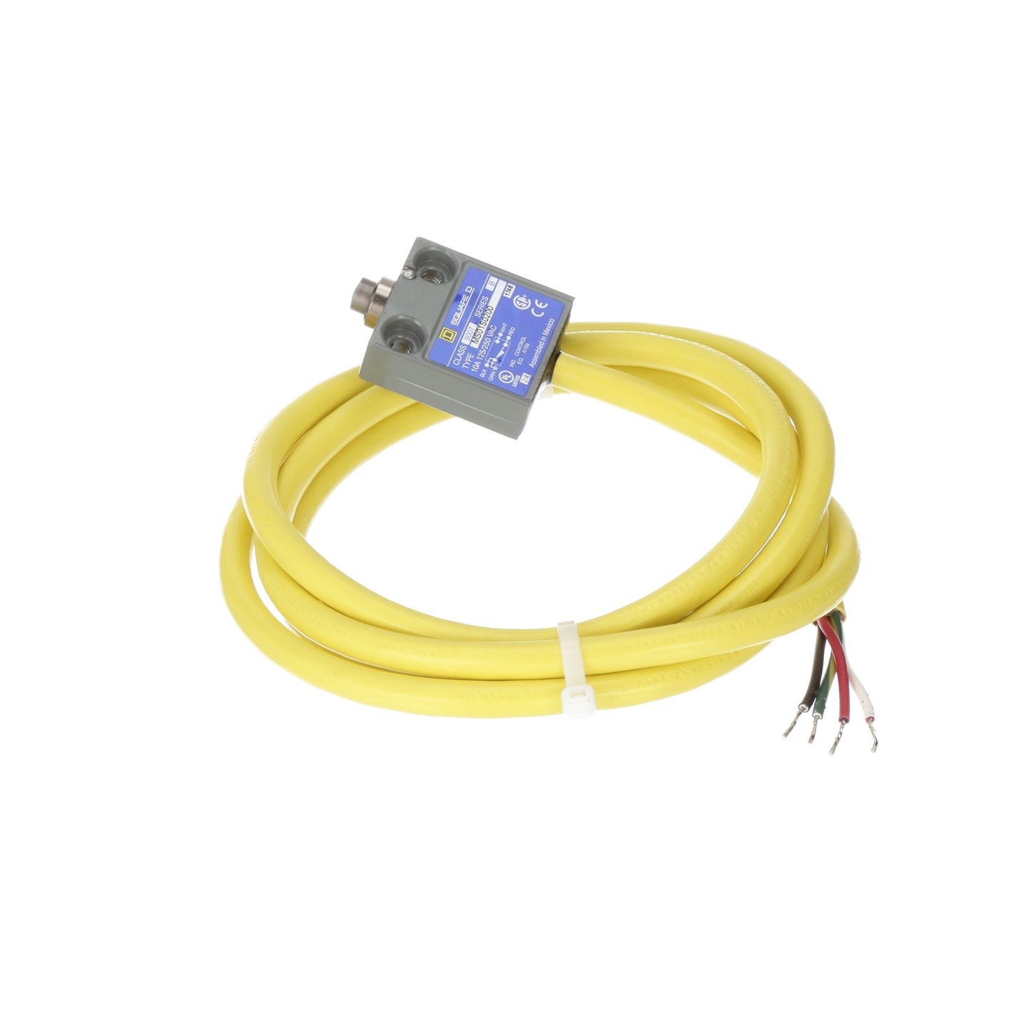 Telemecanique 9007MS01S0200 Limit Switch SPDT Snap-Action 240VAC/28VDC 10/5A 9007MS