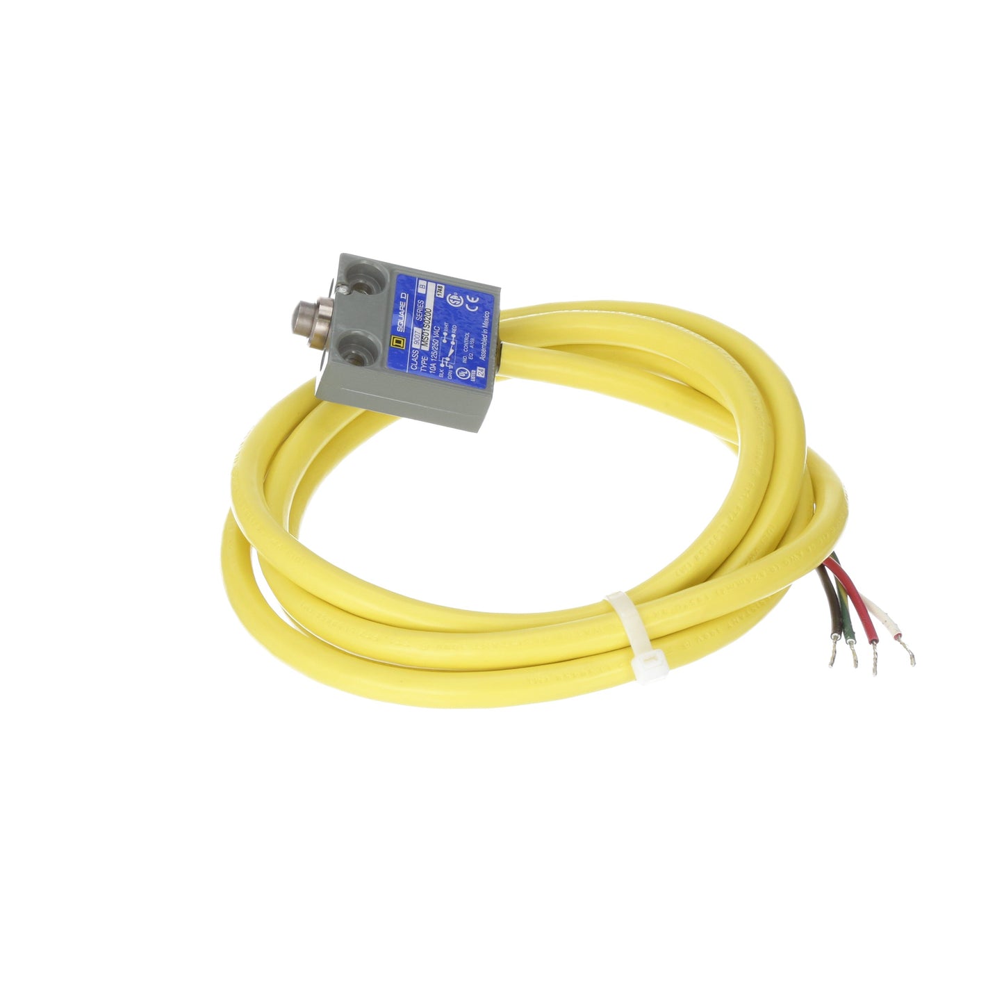 Telemecanique 9007MS01S0200 Limit Switch SPDT Snap-Action 240VAC/28VDC 10/5A 9007MS