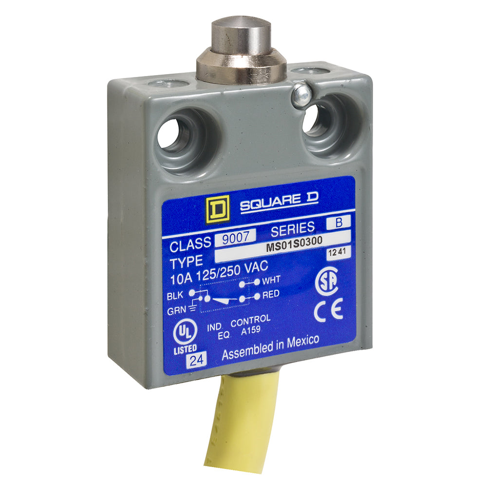 Telemecanique 9007MS01S0400 Limit Switch | 240 /28 DC 9007MS