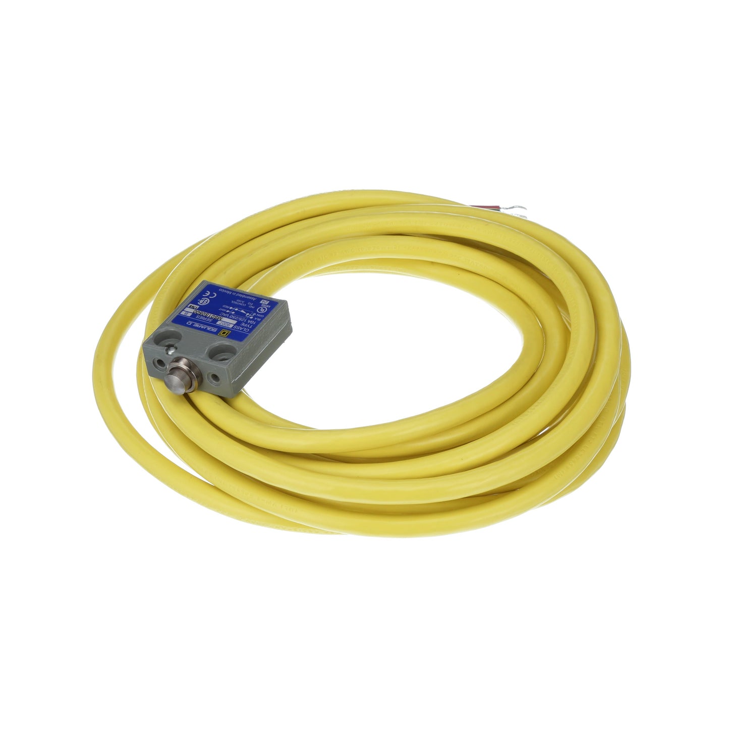 Telemecanique 9007MS01S0500 Limit Switch SPDT 240VAC 10A Top Plunger Pin Actuator 9007MS/ML